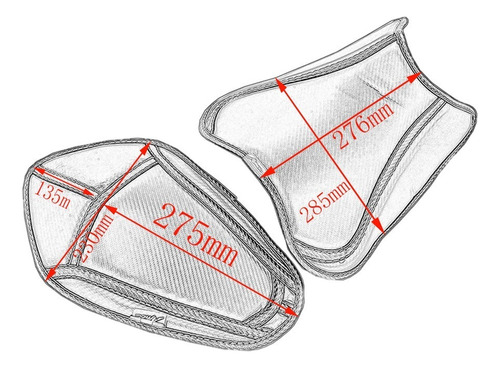 Funda De Cojín De Asiento For Ninja400 Z400 2018-2020