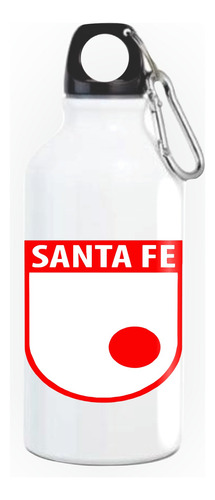 Termo Botilito Indep Santa Fe Futbol Caramañola Serie White