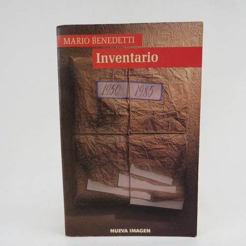 L7395 Mario Benedetti -- Inventario 1950 - 1985