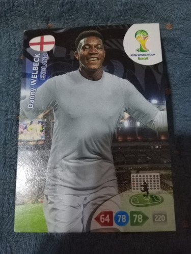 Carta Adrenalyn Xl Brasil 2014-welbeck