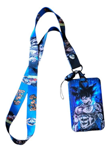 Lanyard Porta Credencial De Dragon Ball Z