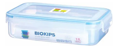 Contenedor Rectangular Con Tapa Y Divisiones Plastico 1.1 L
