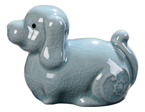 2 Colección De Figuras De Animales De Té De Cerámica,