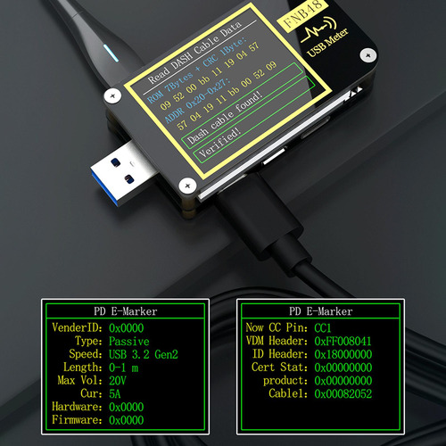 Multímetro Usb Medidor Digital Usb Sem Bluetooth
