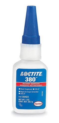 Loctite 380 Black Adhesivo Instantáneo De Alta Tenacidad 20g