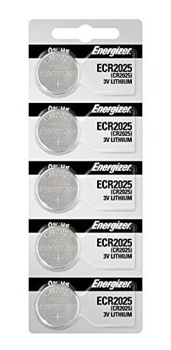 Baterias De Litio Energizadoras Cr2025 (1 Paquete De 5)