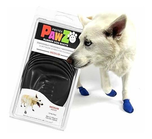 Botas Impermeables Para Perros  Pawz  (12 Unidades)