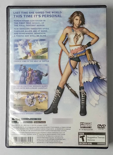 Final Fantasy X-2 Playstation 2 Ps2 Retromx (Usado)