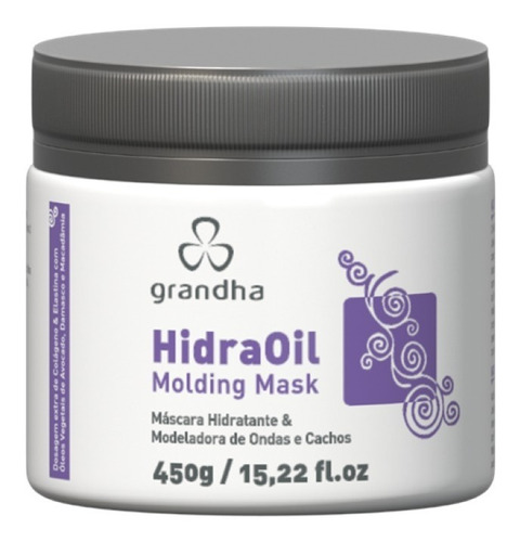 Curl & Wave Hidra Oil Molding Mask Máscara Grandha