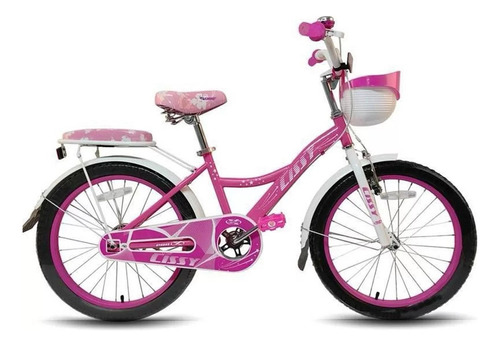 Bicicleta Pro X Infantil Cissy Vintage Aro 20 Garupa E Cesta