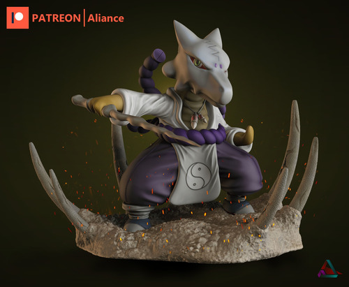 Imagen 2 de 4 de Marowak Orochimaru - Arte Plastico