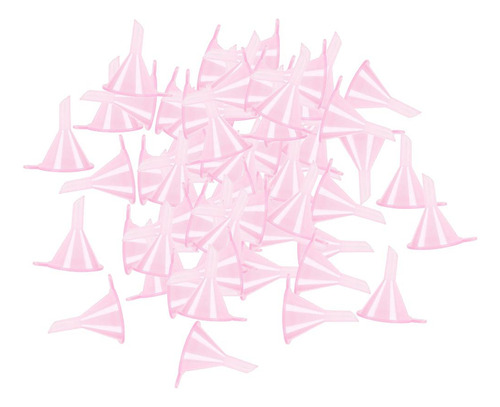 2 X 100pcs Mini Funnels For Small Vials Glass Pink