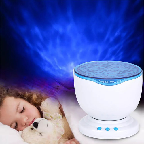 Proyector De Luz Led Relajante Sensorial, Juguete, Azul N