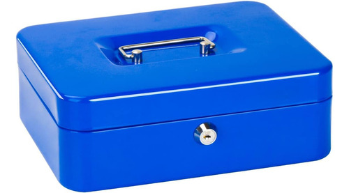 Cofre Portavalores RD N.3 Caja De Dinero Monedero, Alajeron°3 Color Azul