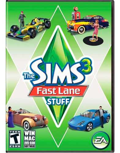 The Sims 3  Fast Lane Stuff - Nuevo- Físico- Pc Game