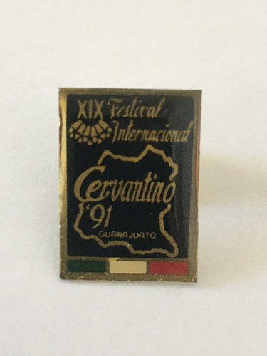 Pin Pins Medalla Coleccion Festival Cervantino Guanajuato 91