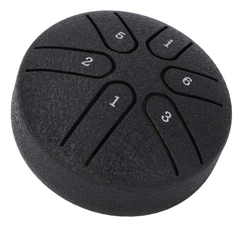 Tambor Worry Drum De 6 Notas Con Lengüeta De Acero, 3 Pulgad