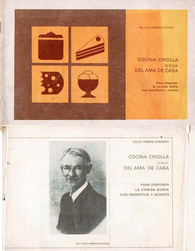 Libro Fisico Cocina Criolla O Guia Del Ama De Casa Original