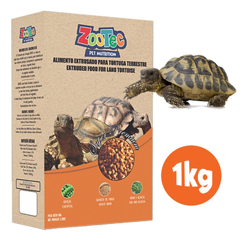 Alimento Balanceado Tortuga Terrestre Nutribits Zootec 800gr