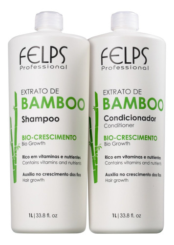 Kit Felps Extrato De Bamboo Salon Duo (2 Produtos)