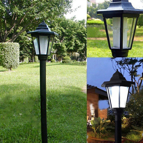 P O Solar Power Led Way 606o, Montaje En Pared, Paisaje, Jar