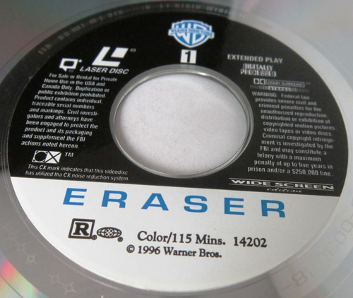Arnold Schwarzenegger - Eraser Ld