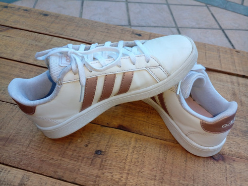 Zapatillas adidas N°33.5 Grand Court Cuero Divinas La Plata