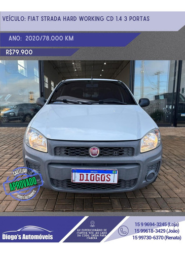 Fiat Strada 1.4 Hard Working Cab. Dupla Flex 3p
