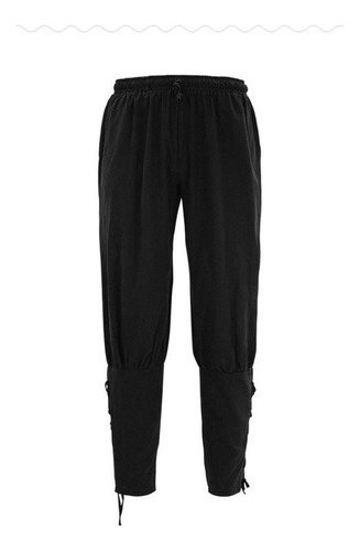 Men's Trousers With Ankle Strap Medieval Trousers