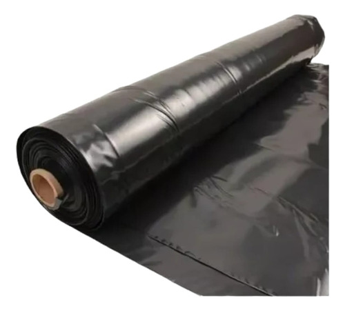 Plastico Negro Para Pintar/construir Calibre.600 6m X 7.5m