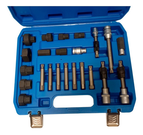 Imagen 2 de 2 de Set Socket Combinados Dt15-csa024 24pz