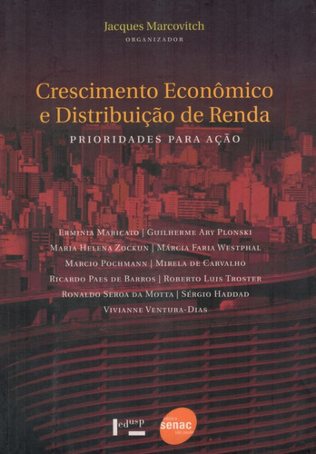 Livro Crescimento Econômico E Distribuição De Renda