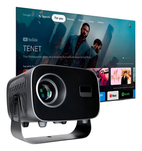 Projetor Portátil Full Hd 4k T15 Pro 10000lm Cores Fortes Hd