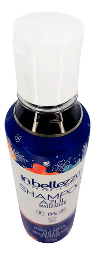 Shampoo Azul Matizador Para Canas Y Rayos Inbellezza 500g