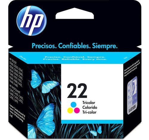 Cartucho De Tinta Original Hp 22