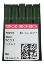 Comprar 10 Agujas P\u002Fboton 175x1 O 175x5 Calibre 80\u002F12 Groz Beckert