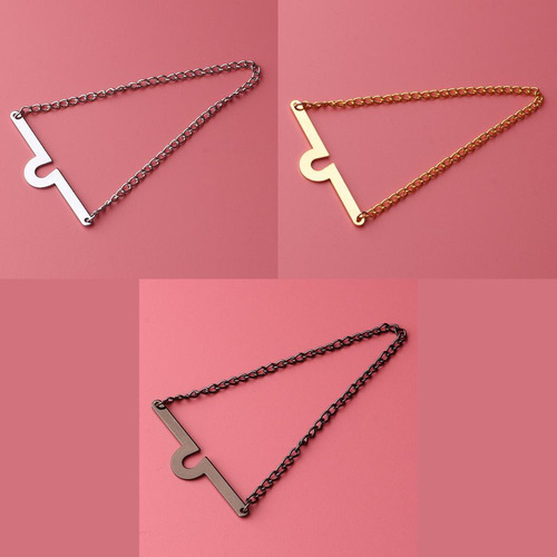 Tyb 3 Piezas De Cobre, , Cuello, Plata, Negro, Barra,