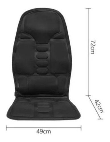 Silla Asiento Cojín Coche Masaje Robótico Espalda