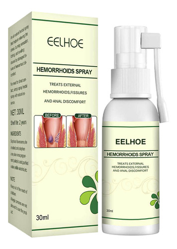 Hh Natural Herbal Hemorroides Spray Para El Dolor De Hemorro