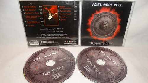 Axel Rudi Pell ~ Knights Live (2 Cds Steamhammer)