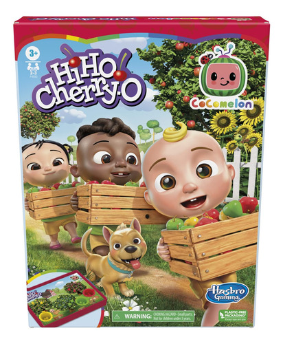 Hi Ho Cherry-o: Juego De Mesa Cocomelon Edition, Juego De Co