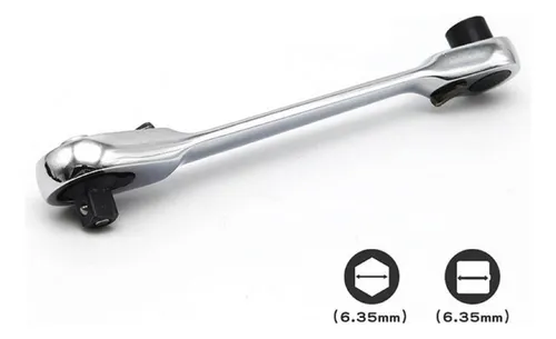 M Llave De Trinquete Q 1/4, 72 Dientes, Que Ahorra Mano De