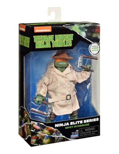 Tortugas Ninja Elite Series Orginal Mikey Ar1 81160 Ellobo