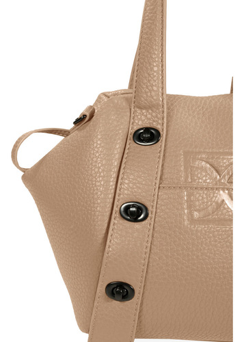 Bolsa Satchel Cloe Avafli Ii Grande Color Nude