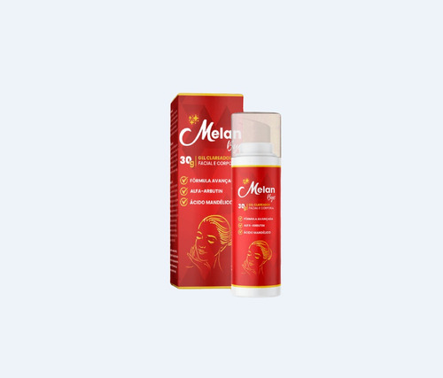 Blanqueador Melan Bye, 30 g, elimina las manchas y el melasma