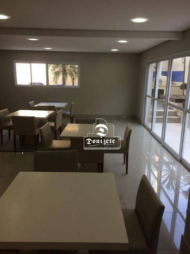Imagem 23 de 25 de Cobertura Com 3 Dormitórios À Venda, 160 M² Por R$ 959.000,00 - Campestre - Santo André/sp - Co11716