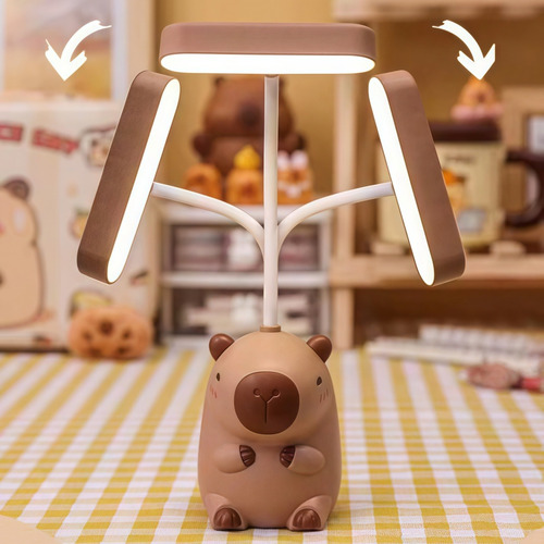 Lámpara De Escritorio Capybara Recargable