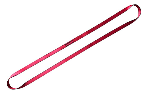 De Eslinga De Escalada, Cinturón De Nailon De 60cm Rojo
