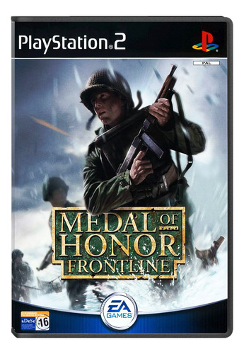 Medal Of Honor Frontline - Ps2 - Juego En Caja - Premium