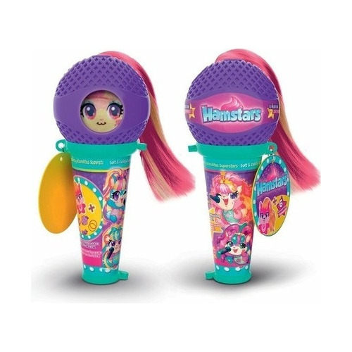 Micro Popstars Microfonos Con Peluche Sorpresa Coleccion 